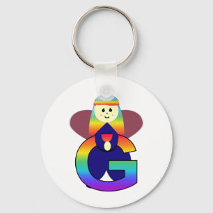 Angelbet Letter G Keychain