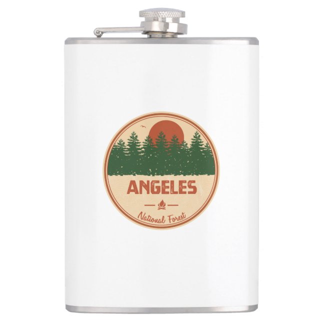 Angeles National Forest Hip Flask (Front)