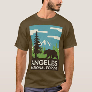 Angeles National Forest Illustration TShirt