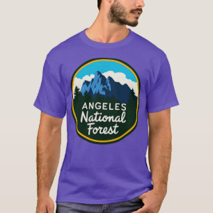 Angeles National Forest Round Emblem TShirt