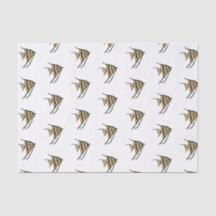 Angelfish cartoon illustration tissue paper