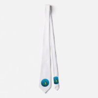 Angelfish - Design on gradient blue background |