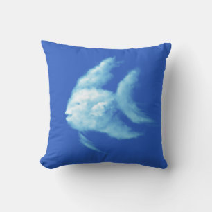 Angelfish Throw Pillow