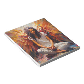 Angelic art note pad