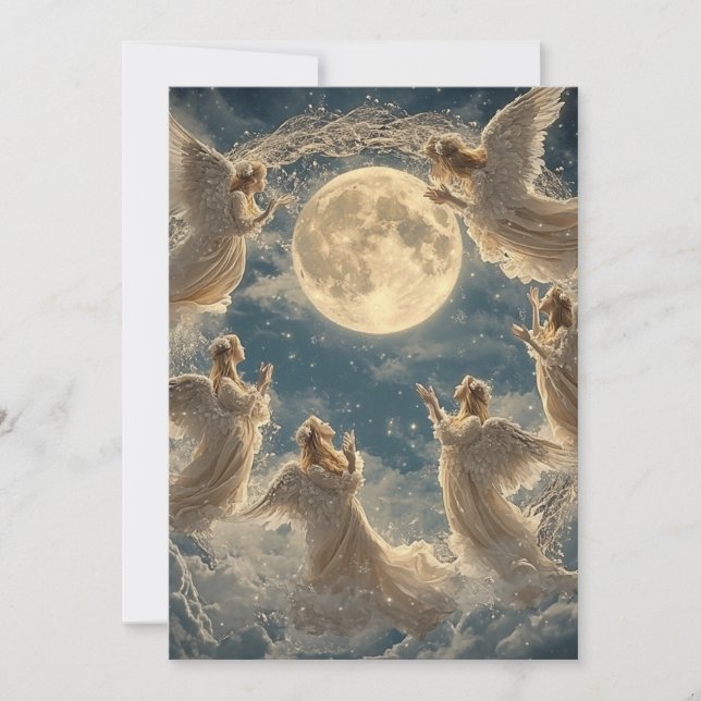 Angelic Chorus Christmas Card (Front)
