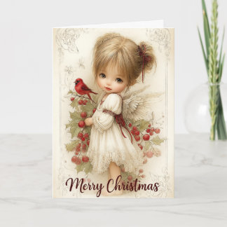 Angelic Christmas Greeting card