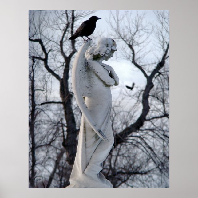 Angelic Crow Poster (Front)