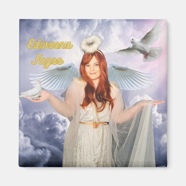 Angelic Edweena Fagee Magnet (Devant)