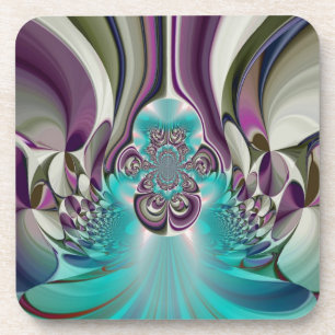 Angelic Hakuna Matata Purple Heart.jpg Coaster