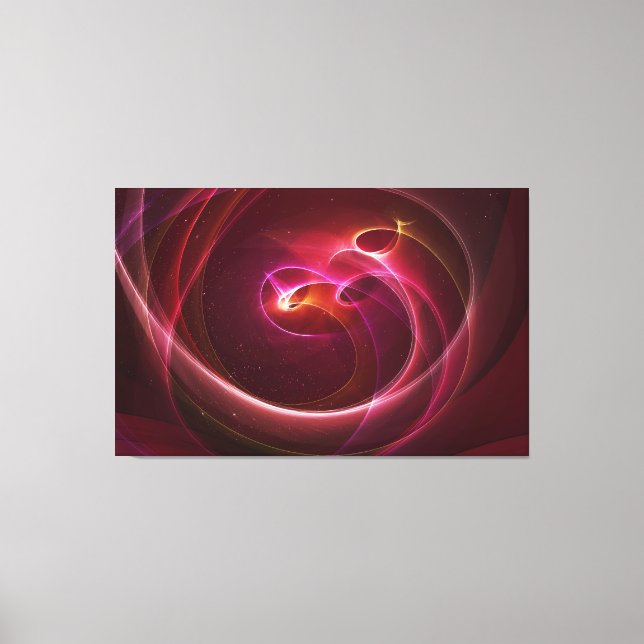 angelic heavens wrapped canvas (Front)
