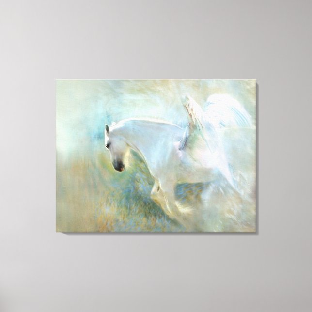 Angelic Horse Canvas Print (Front)