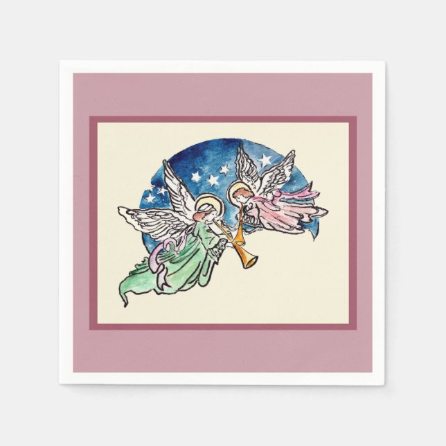 Angelic Hymns  Napkin (Front)
