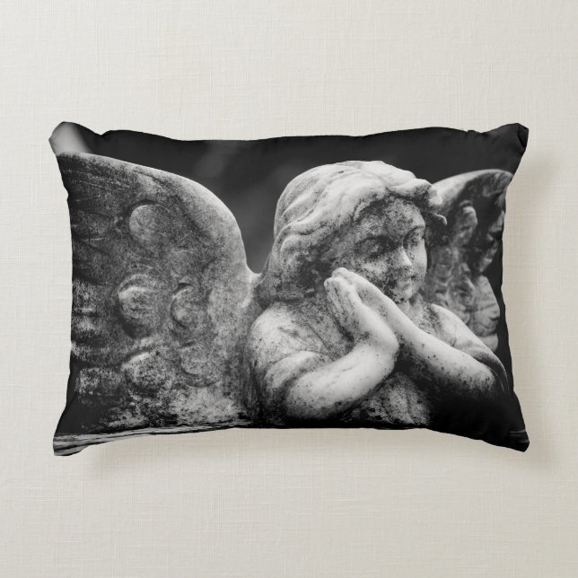 Angelic Memorial Decorative Pillow (Front)