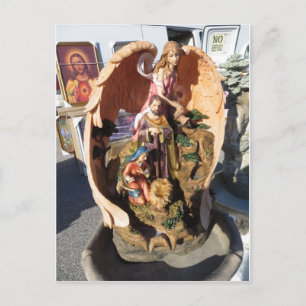 Angelic Nativity Postcard