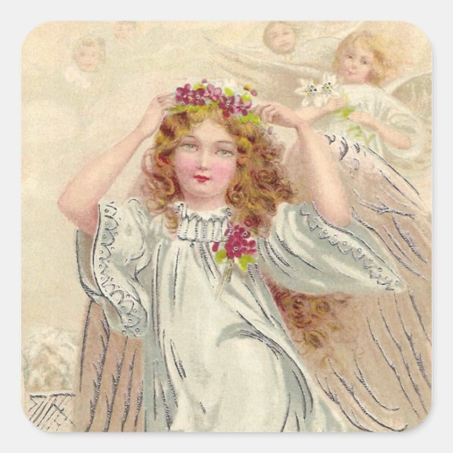 Angelic Square Sticker (Front)