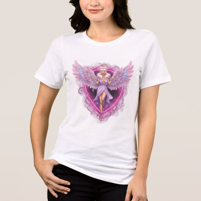 Angelic Summer Vibe Tee 💖😇 (Front)