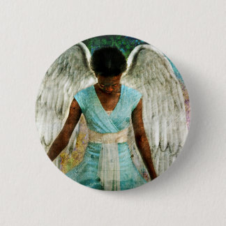 Angelic Thanks 2 Inch Round Button