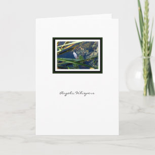 Angelic Whispers Angel Feather - Greeting Card