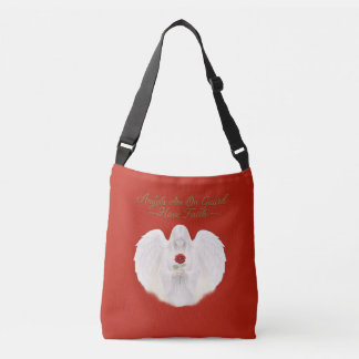 AngelicFaith GoldenHeart Crossbody Bag