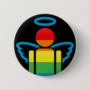 angelicon. 2 inch round button