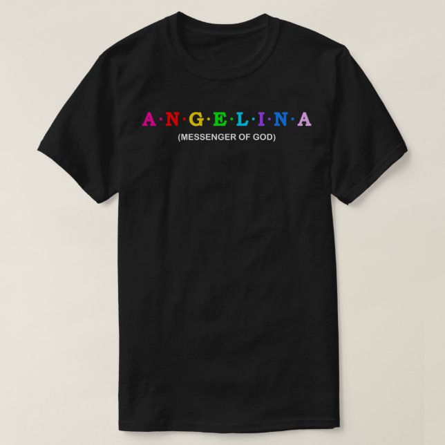 Angelina Messenger of God  1 T-Shirt (Design Front)