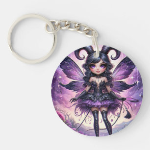 Angelina Purple Gothic Fairy Scorpion Hornes Zodia