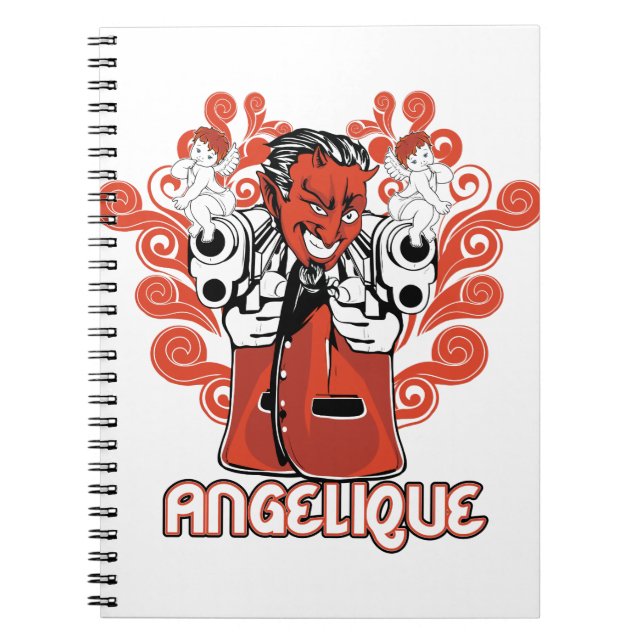 angelique black notebook (Front)