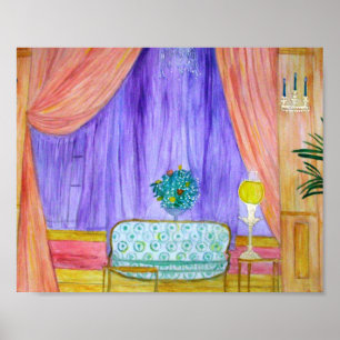 Angelique's Room 8 x 10 Card Stock Print