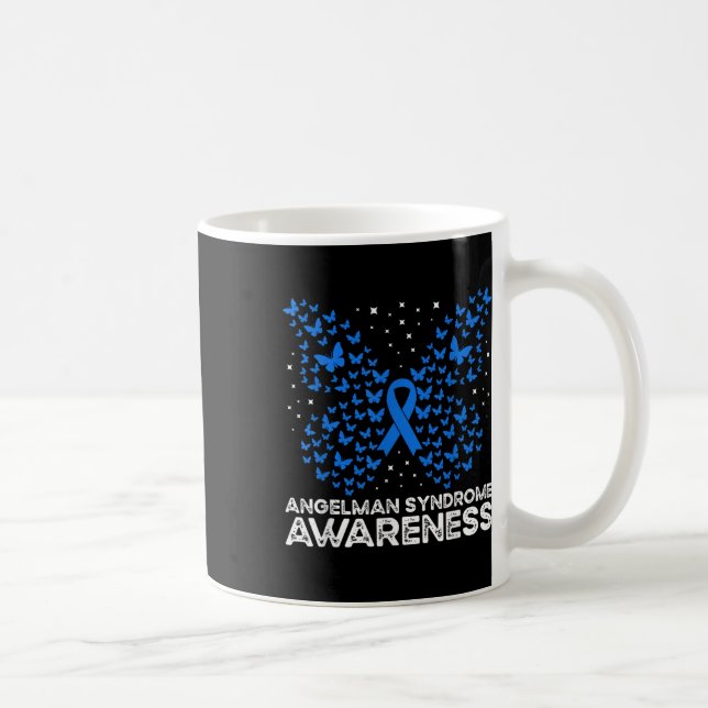 Angelman Syndrome Awareness Angelman Syndrome Butt Coffee Mug (Right)