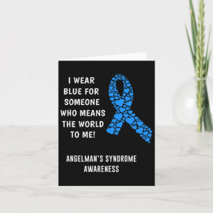 Angelman Syndrome Awareness  Card