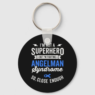 Angelman Syndrome Warrior Survivor Awareness Suppo Keychain