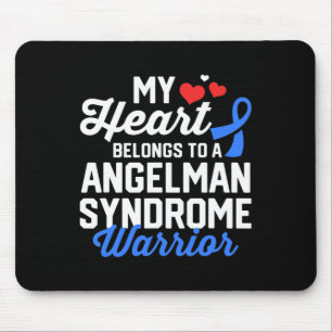 Angelman Syndrome Warrior Survivor Support Awarene Mouse Pad