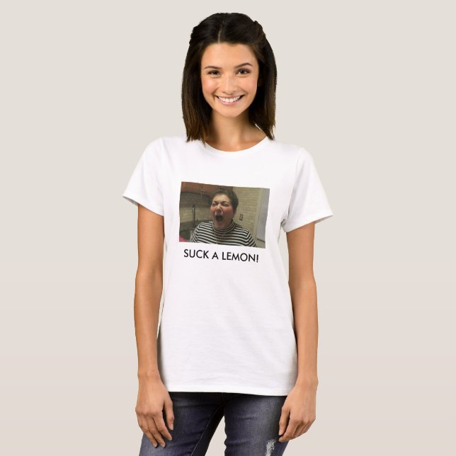 Angelo's Mom Shocked/Suck a Lemon Women's Shirt (Front Full)
