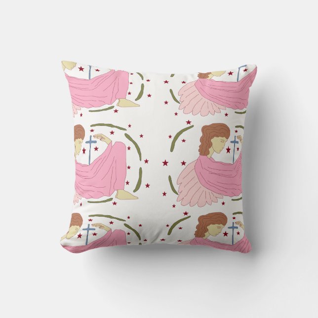 ANGELOVE THROW PILLOW (Front)