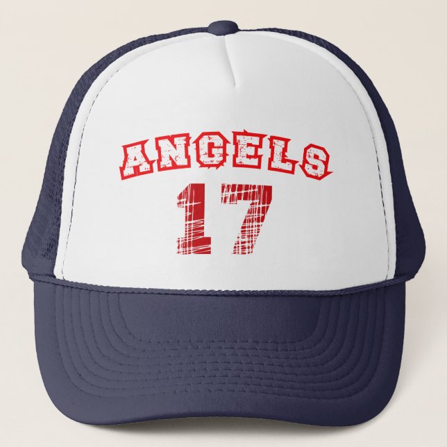Angels 17: A Baseball Legend Trucker Hat (Front)