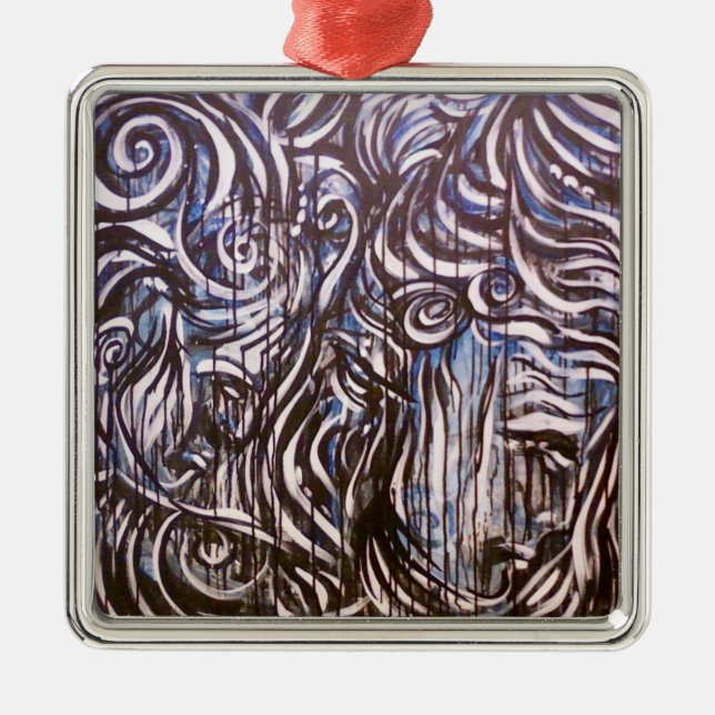 Angels[1] LJS Metal Ornament (Front)