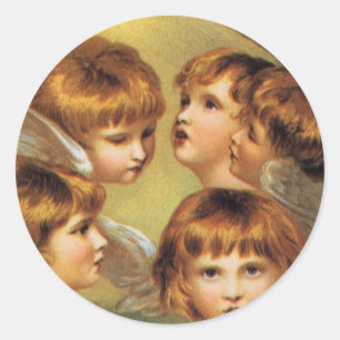 Angels à tête rouge - Sticker