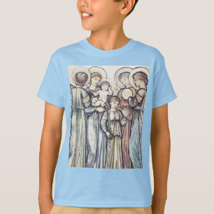 Angels and Children by Sir Edward Burne–Jones T-Shirt