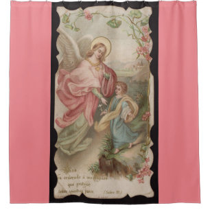 Angels Angeles shower curtain