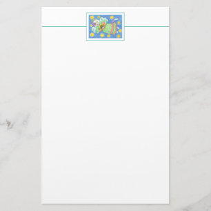 ANGELS ARE WATCHING, CAT ANGEL STATIONERY Recycled