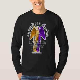 Angels Are With Us Sad Aesthetic Edgy Streetwear T-Shirt