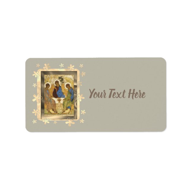 Angels At Mamre Trinity Label (Front)