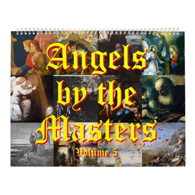 Angels By the Masters Volume 5 Calendar (Cover)