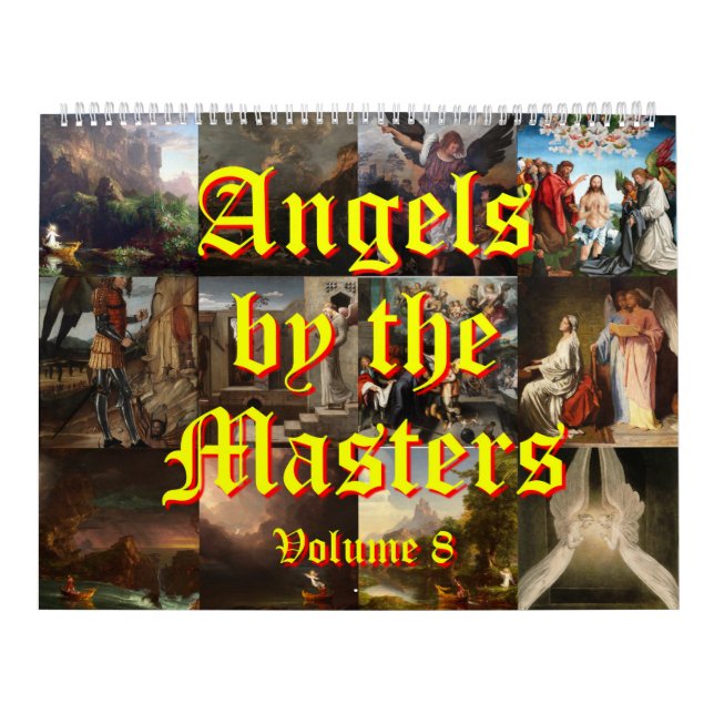 Angels By the Masters Volume 8 Calendar (Cover)