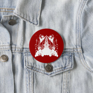 Angels Change Colours 3 Inch Round Button