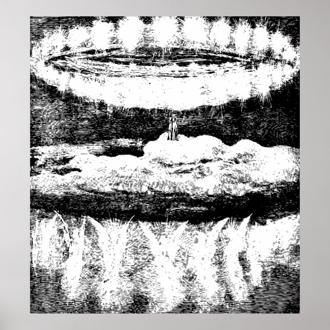 Angels Dante's Paradise Gustave Dore Illustration Poster (Front)