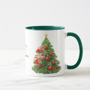 Angels Decorating the Christmas Tree Mug