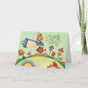 Angels en service - Carte de voeux