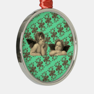 Angels Engel - Engelsputten - Raphael - Raffael Metal Ornament