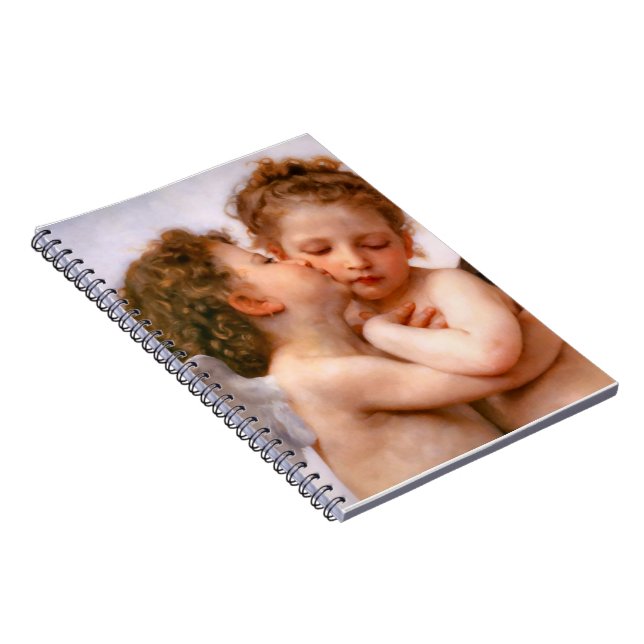 Angels First Kiss, Bouguereau Notebook (Right Side)